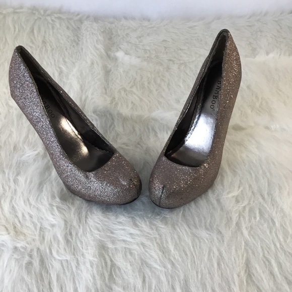 Bamboo Multi Color Glitter Shoes Size 6.5 M - Picture 3 of 7